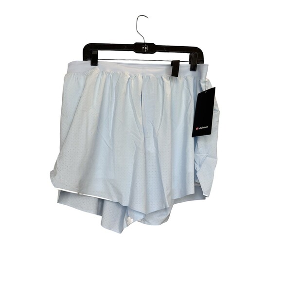 Lululemon Men’s Fast Free Lined Short 6" Lined Windmill Blue Sz XXL New $88 - Picture 1 of 4
